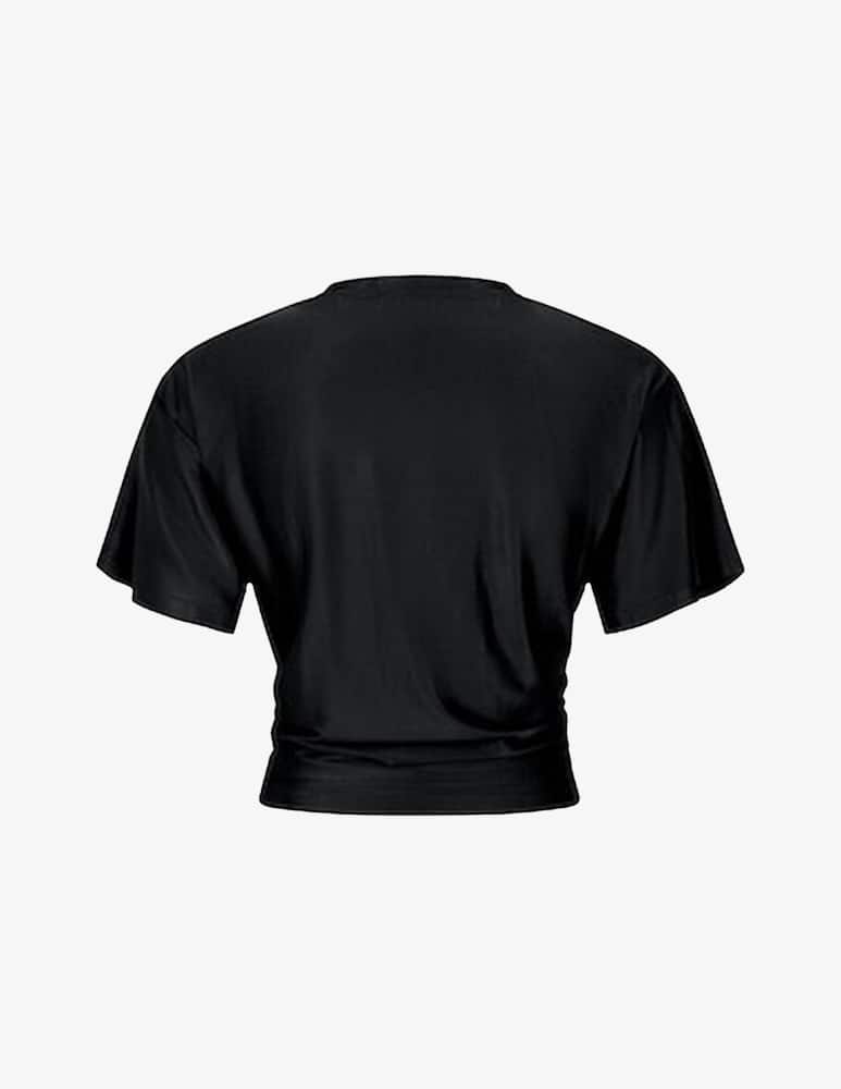 Rabanne T-shirt intrecciata con anello - immagine 2 Rabanne T-shirt intrecciata con anello - immagine 2