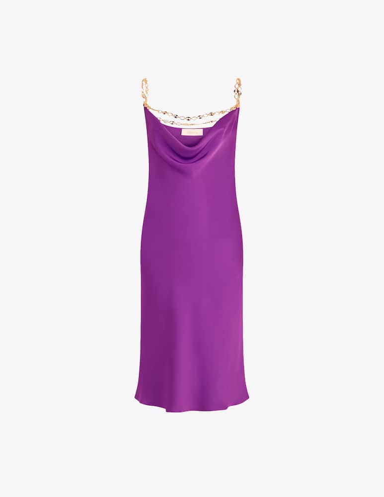 Rabanne Vestito midi con catena - immagine 1 Rabanne Vestito midi con catena - immagine 1