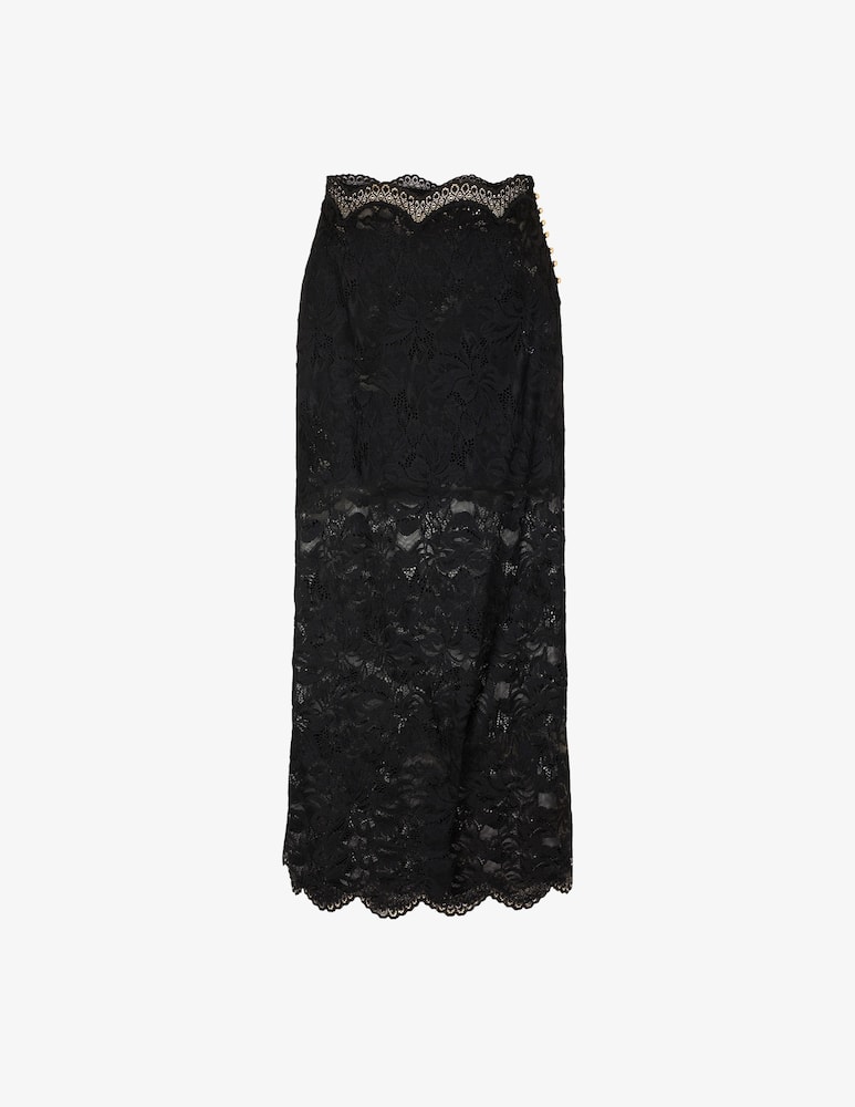 Rabanne Midi lace skirt - picture 1 Rabanne Midi lace skirt - picture 1