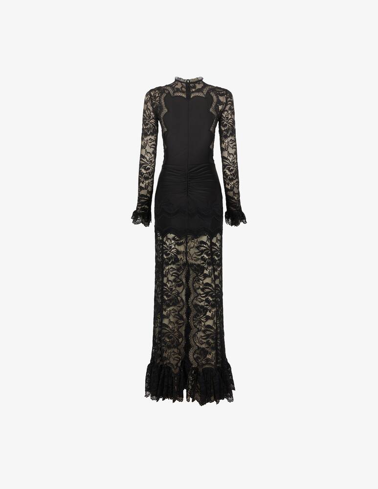 rinascente Rabanne Long slevees lace dress