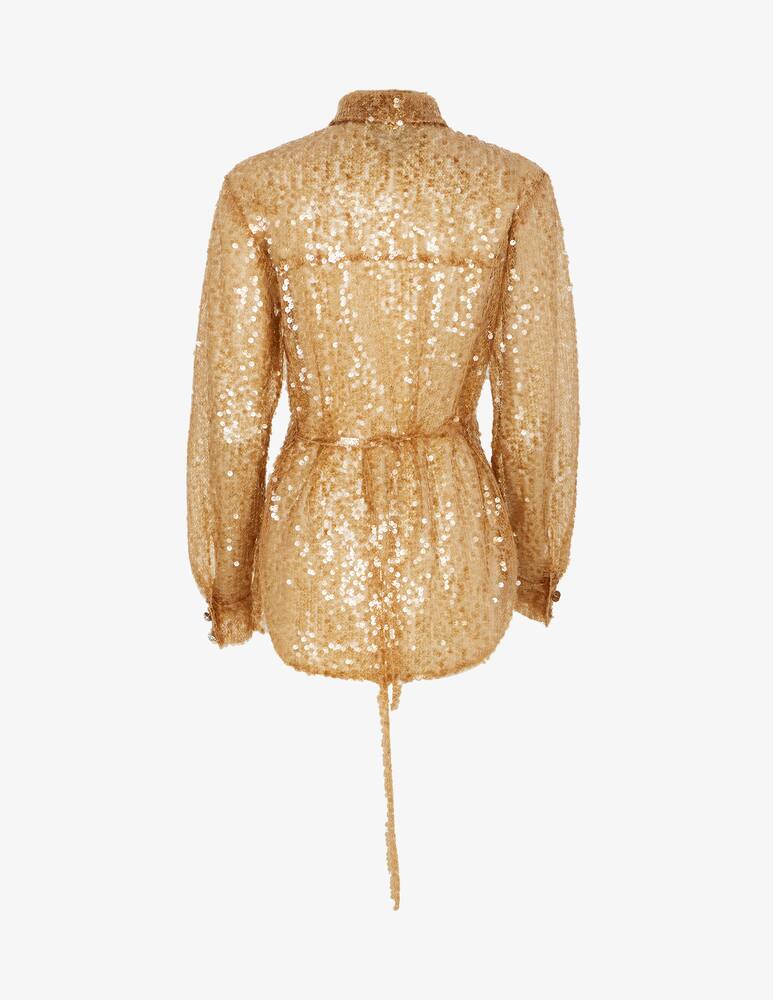 rinascente Rabanne Camicia con paillettes