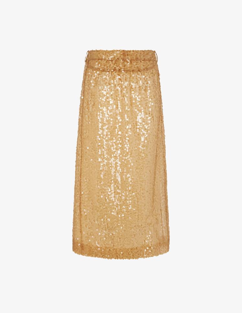 rinascente Rabanne Gonna midi in paillettes