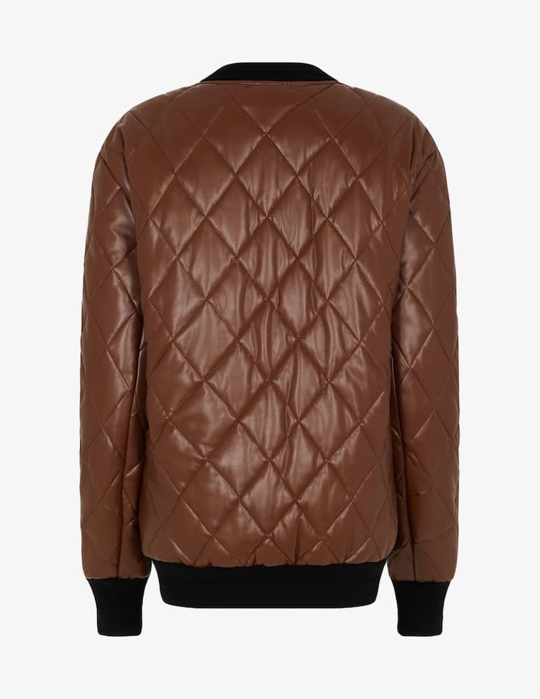 rinascente Rabanne Bomber similpelle