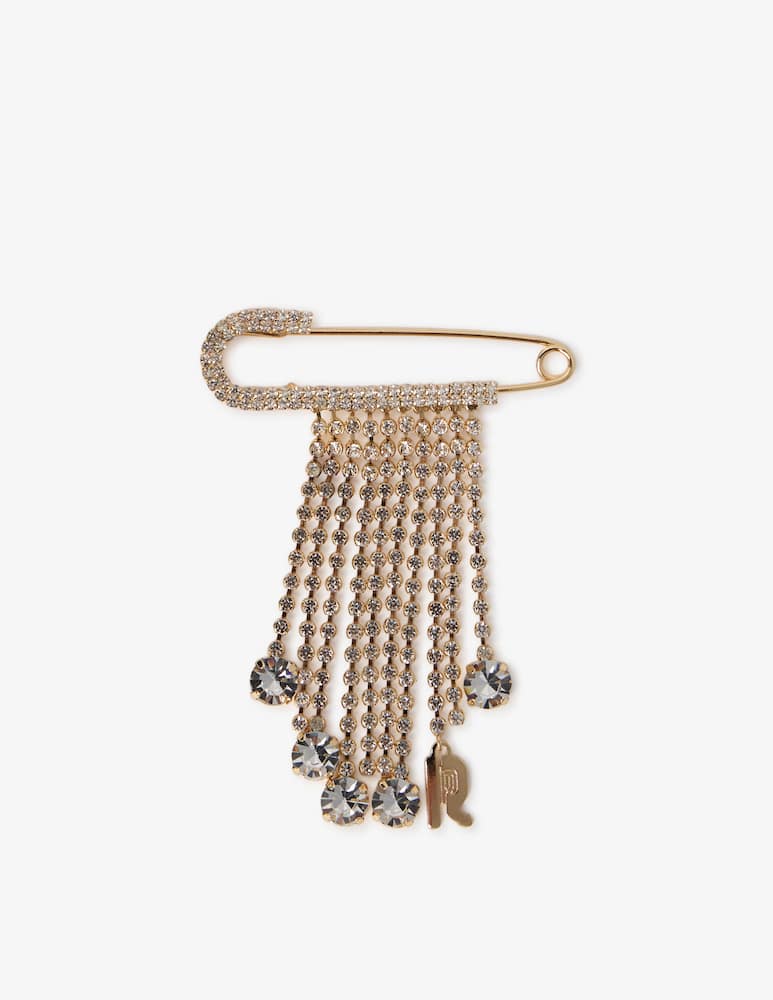 rinascente Rabanne Charm spilla con catene