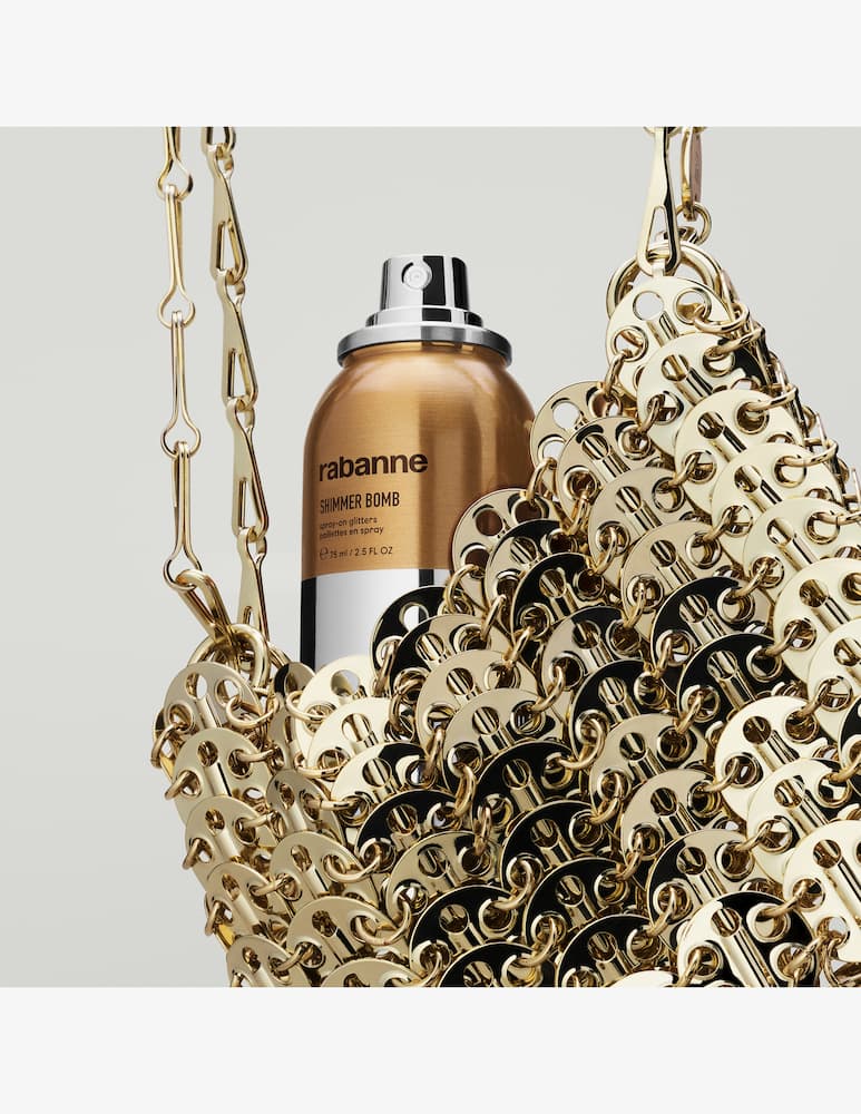 rinascente Rabanne Shimmer Bomb Spray-on Glitters