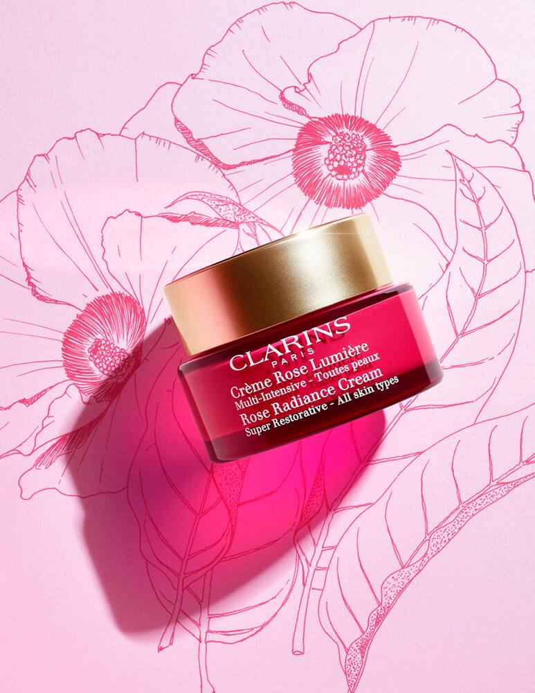 rinascente Clarins Crème Rose Lumière Face Cream