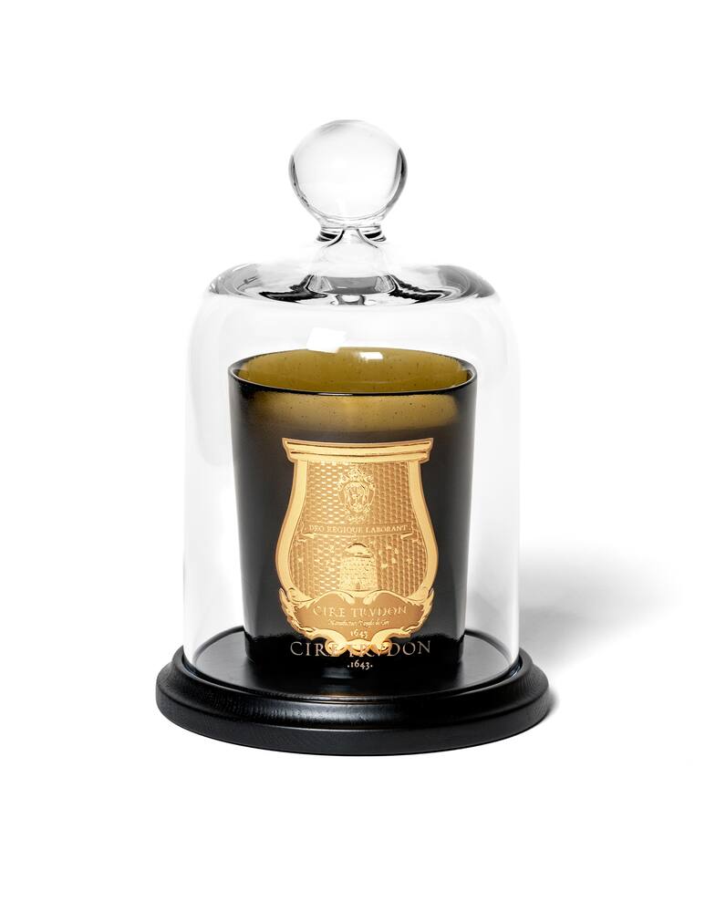 rinascente TRUDON Bell with logo + wood base - Transparent