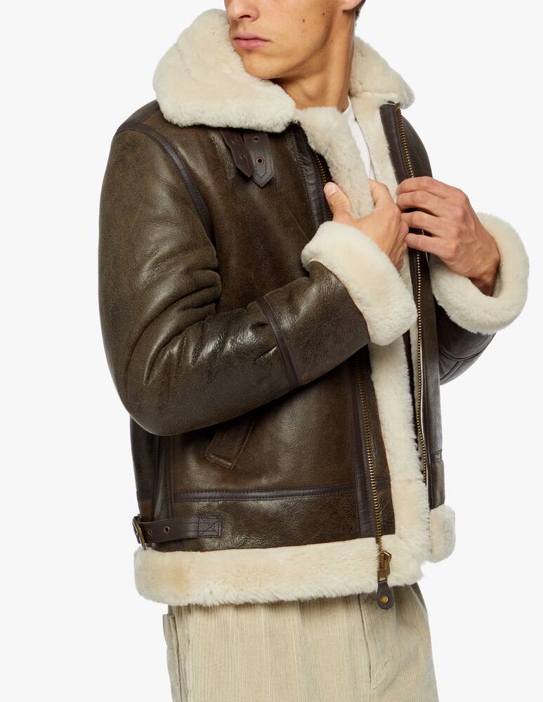 rinascente Schott Giacca montone corto