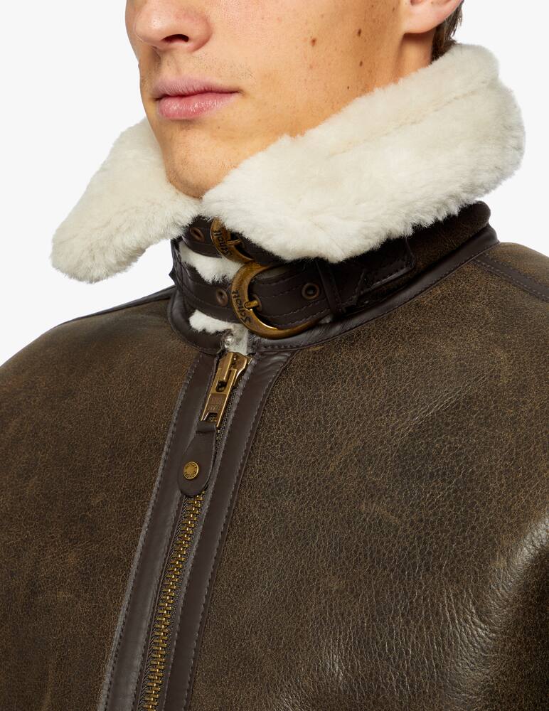 rinascente Schott Giacca montone corto