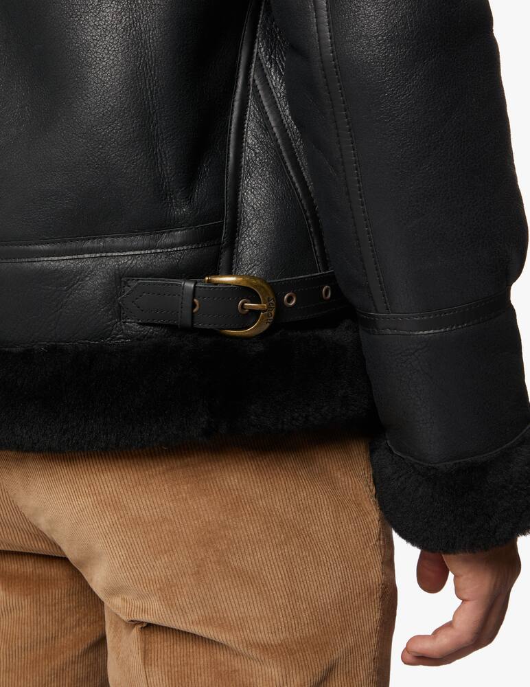 rinascente Schott Zip sheraling short jacket