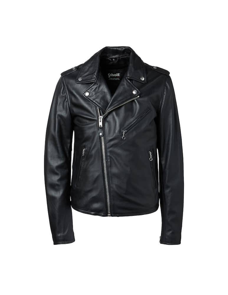 Schott Perfecto leather jacket - black - picture 5 Schott Perfecto leather jacket - black - picture 5