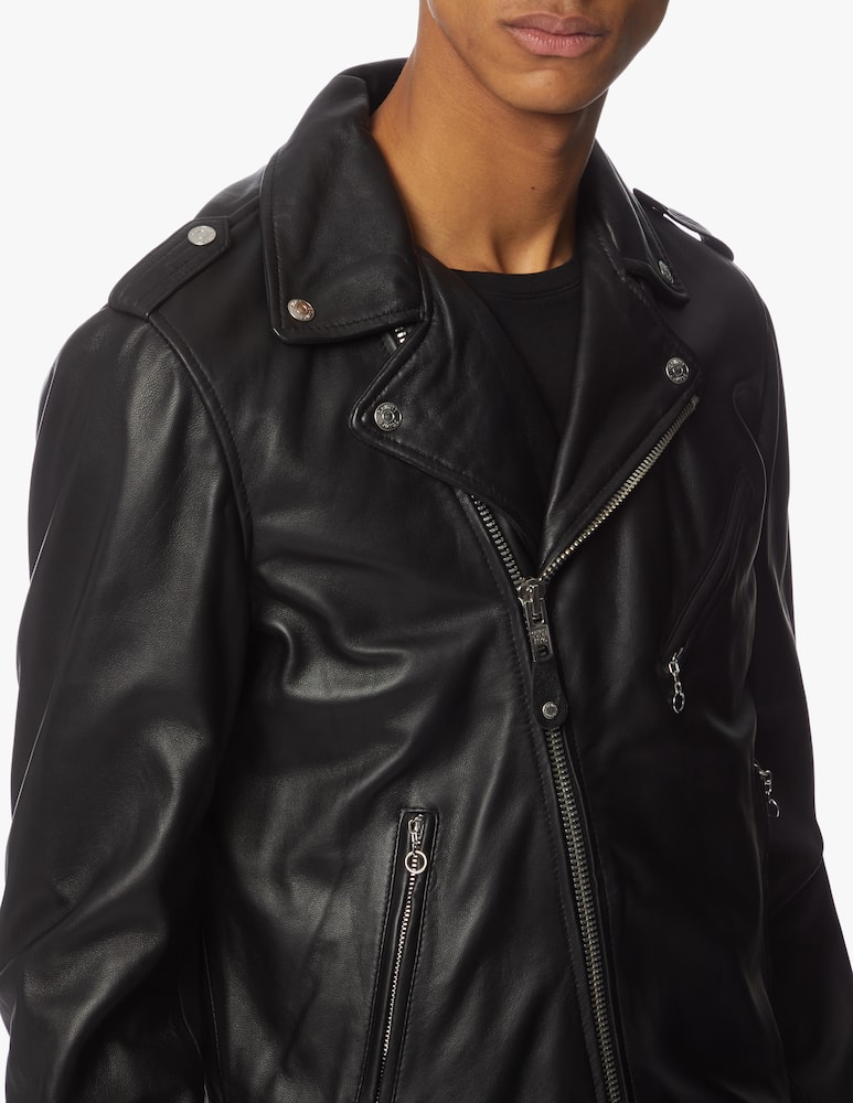 Schott Perfecto leather jacket - black - picture 4 Schott Perfecto leather jacket - black - picture 4