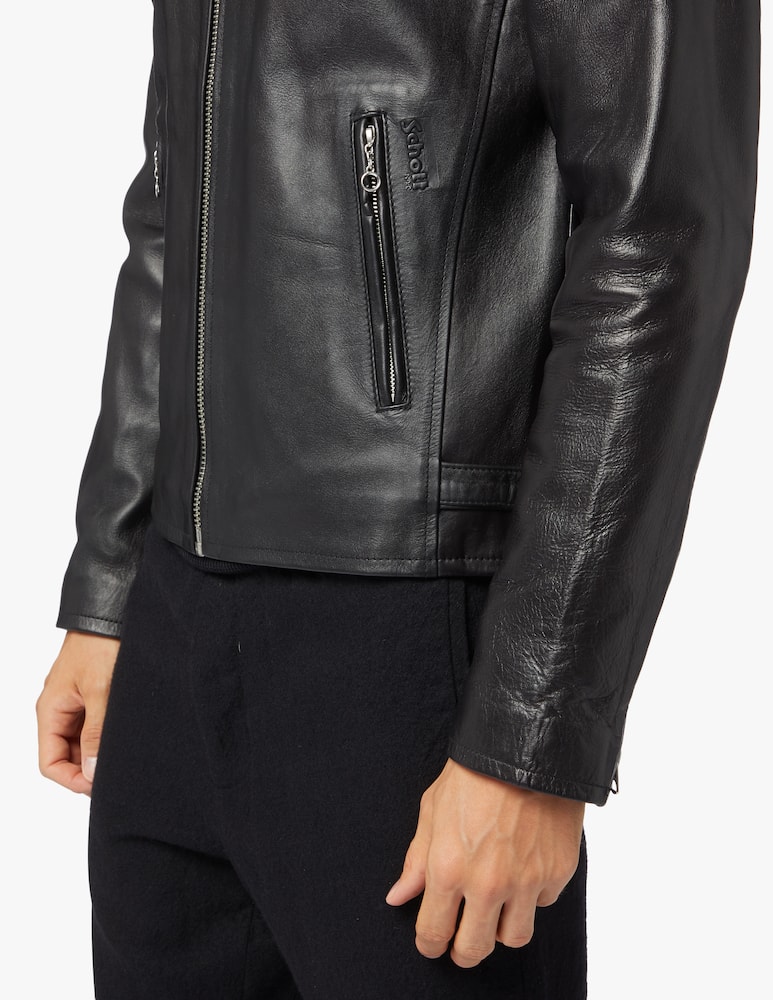 rinascente Schott Biker padded jacket - Black