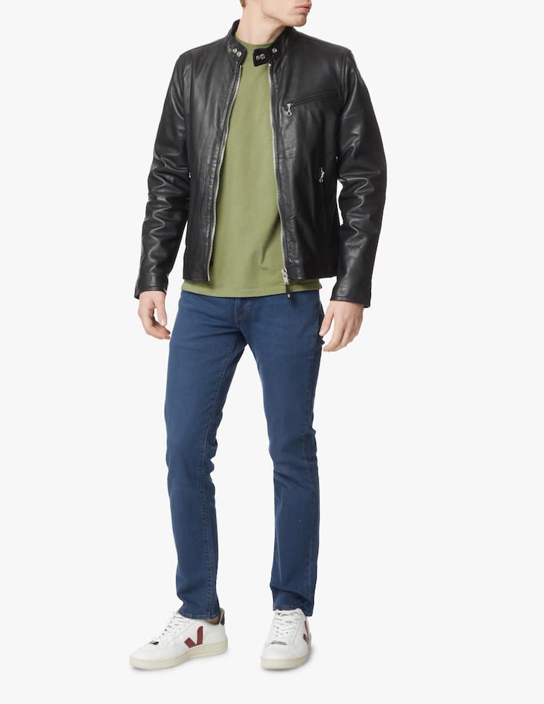 rinascente Schott Biker leather jacket