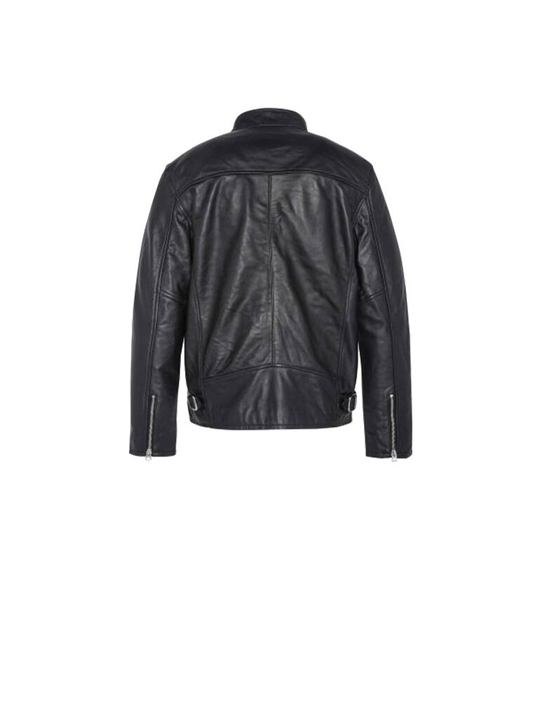 rinascente Schott Smooth leather biker