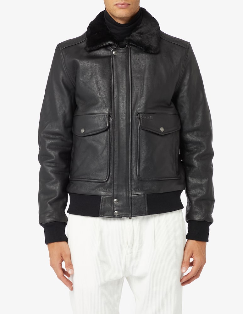 Schott Giacca aviator in pelle - immagine 1 Schott Giacca aviator in pelle - immagine 1