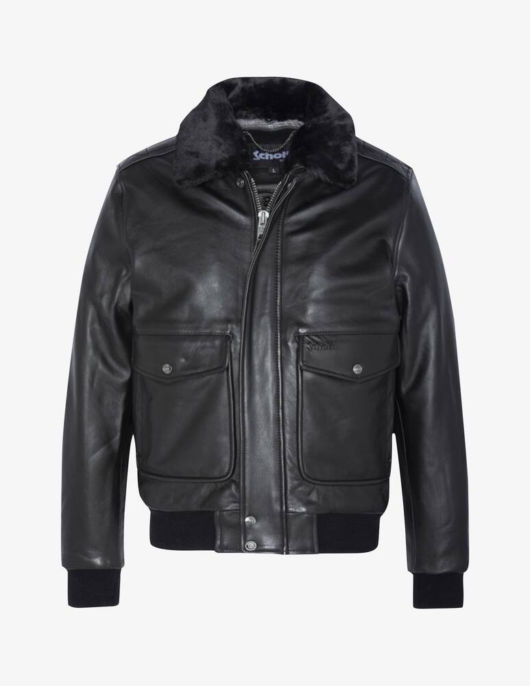 rinascente Schott Aviator leather jacket