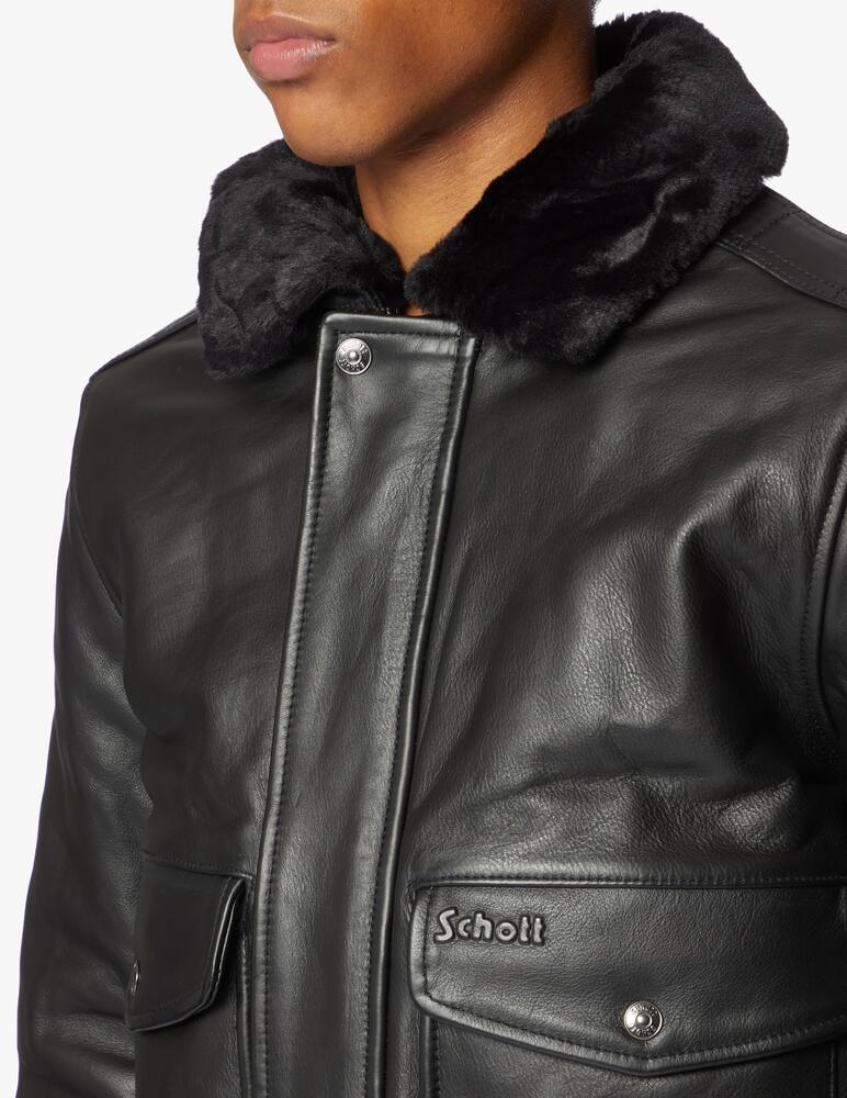 rinascente Schott Aviator jacket