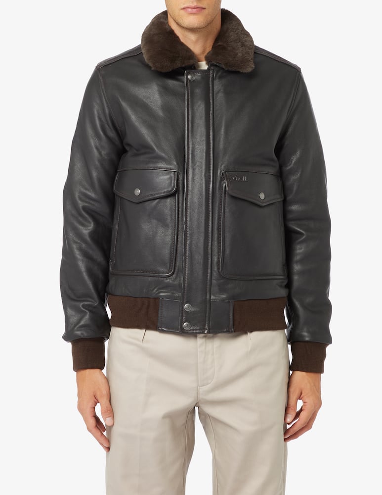 Schott Aviator leather jacket - picture 1 Schott Aviator leather jacket - picture 1