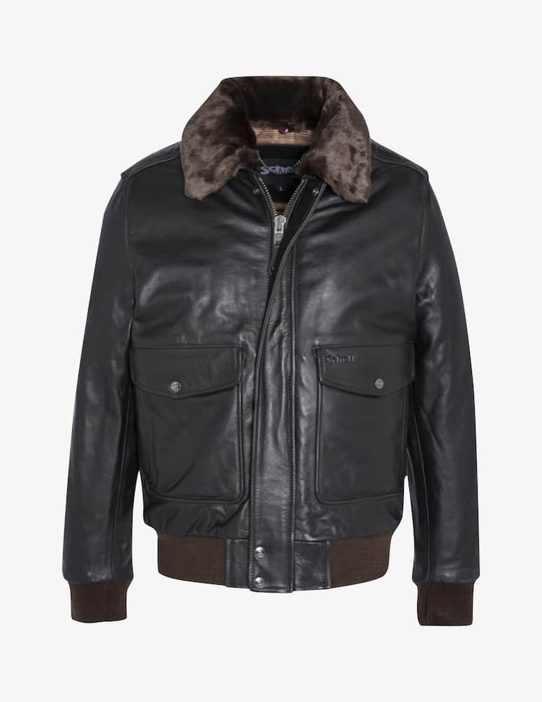 rinascente Schott Aviator leather jacket