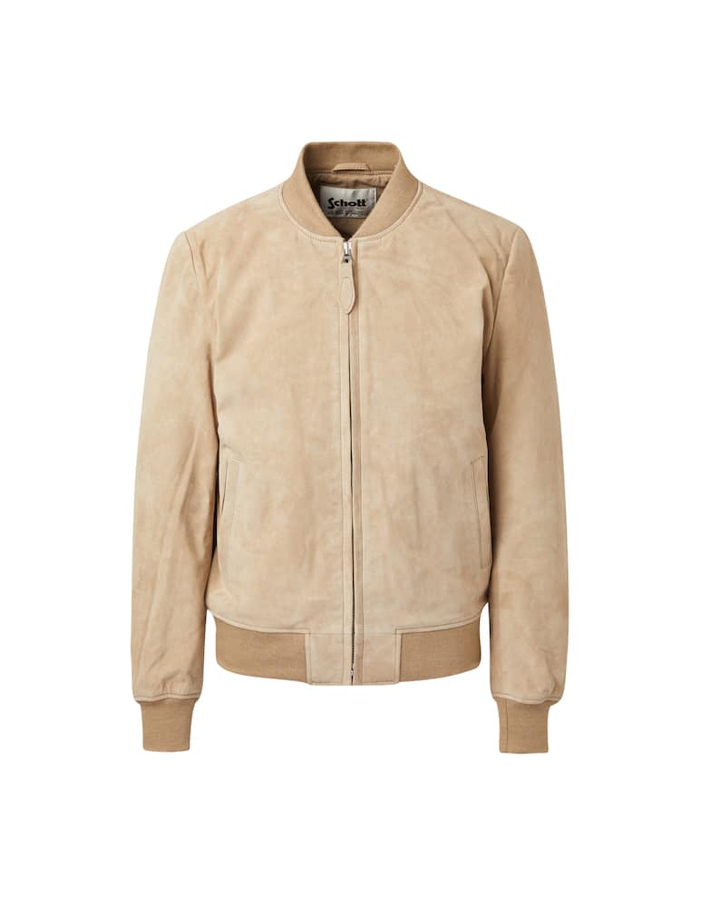 rinascente Schott Giacca bomber suede 