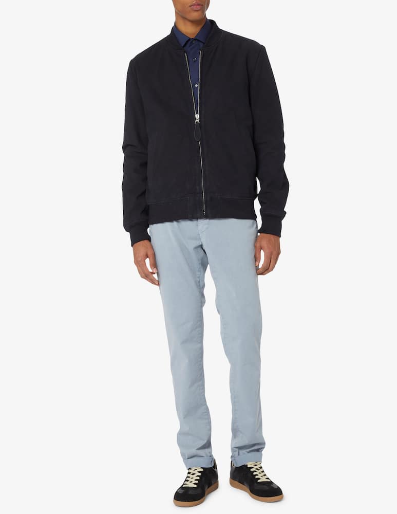 rinascente Schott Suede bomber jacket 