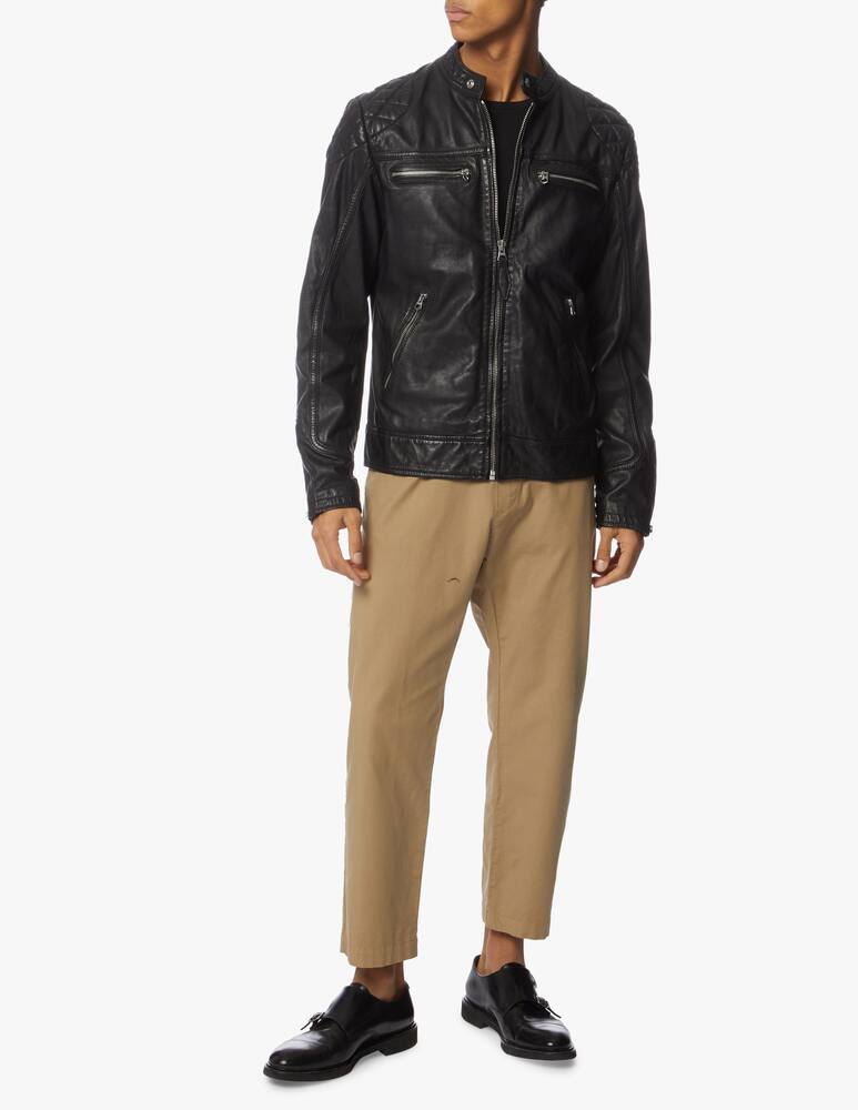 rinascente Schott Leather biker jacket
