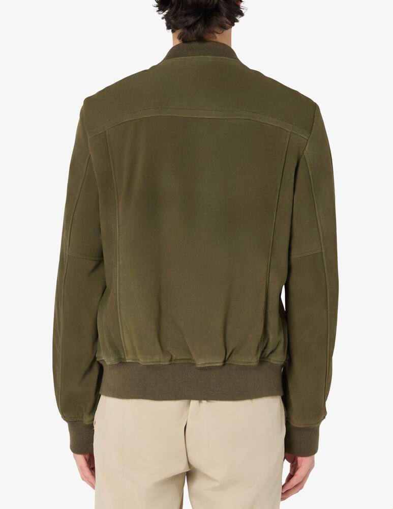 rinascente Schott Giacca bomber in suede