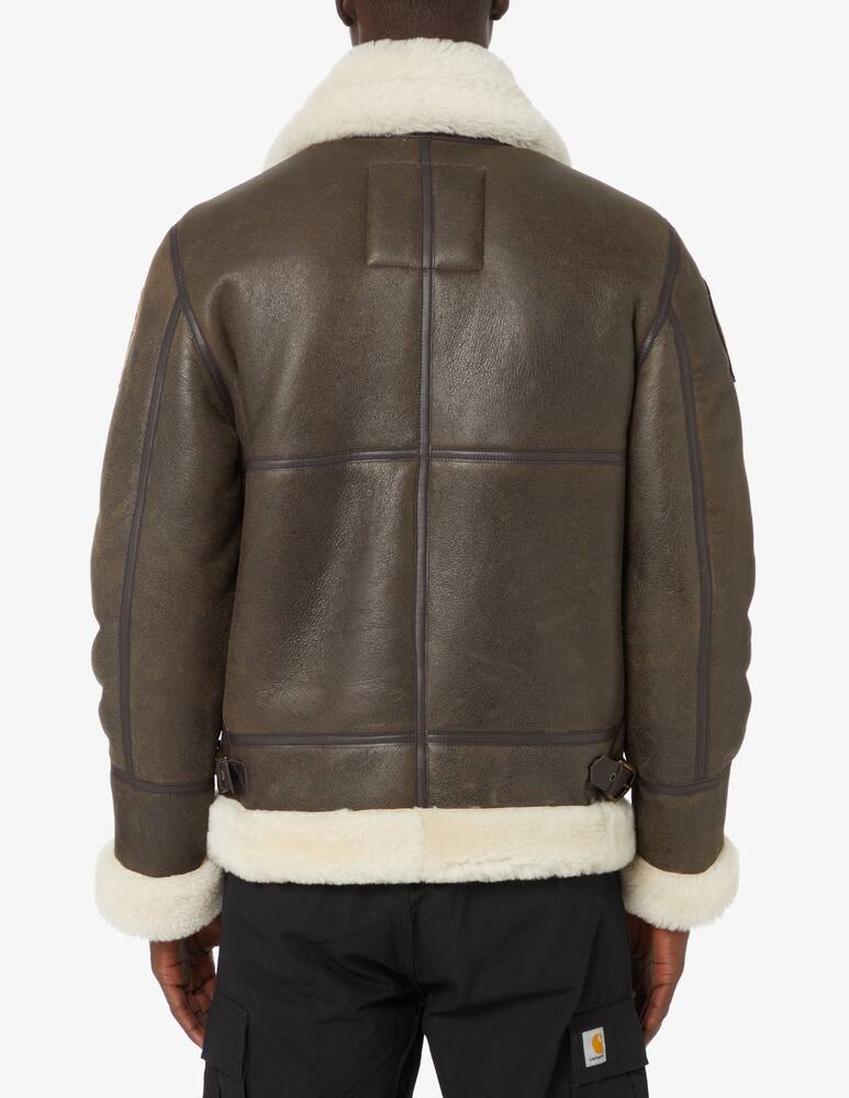 rinascente Schott Giacca montone corto - Marrone