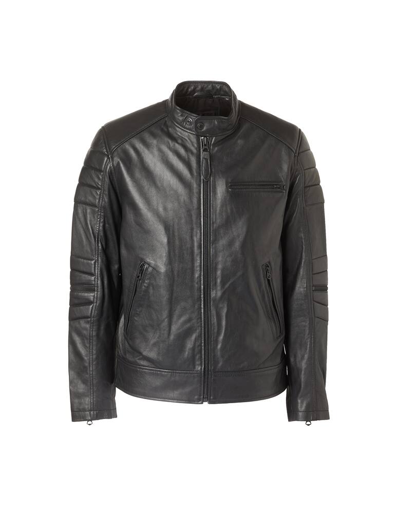rinascente Schott Trapunte biker jacket - black