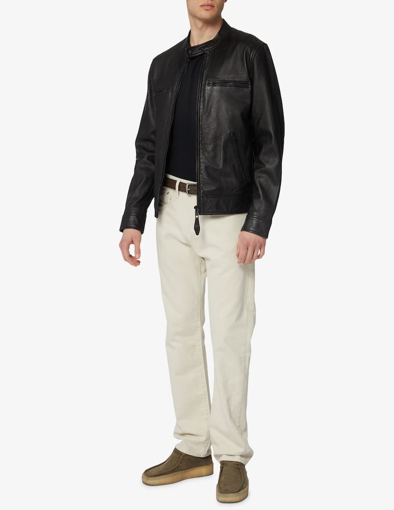 rinascente Schott Leather 2t biker jacket 