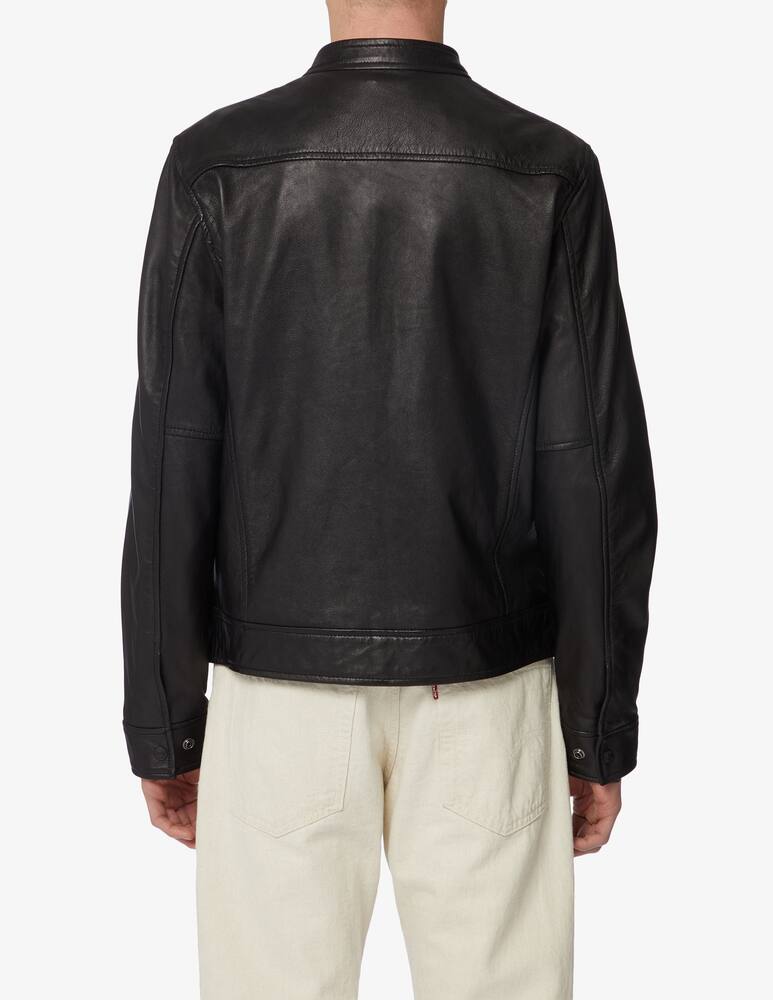 rinascente Schott Leather 2t biker jacket 