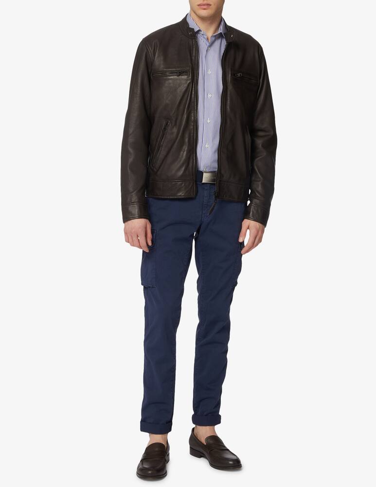 rinascente Schott Leather 2t biker jacket 