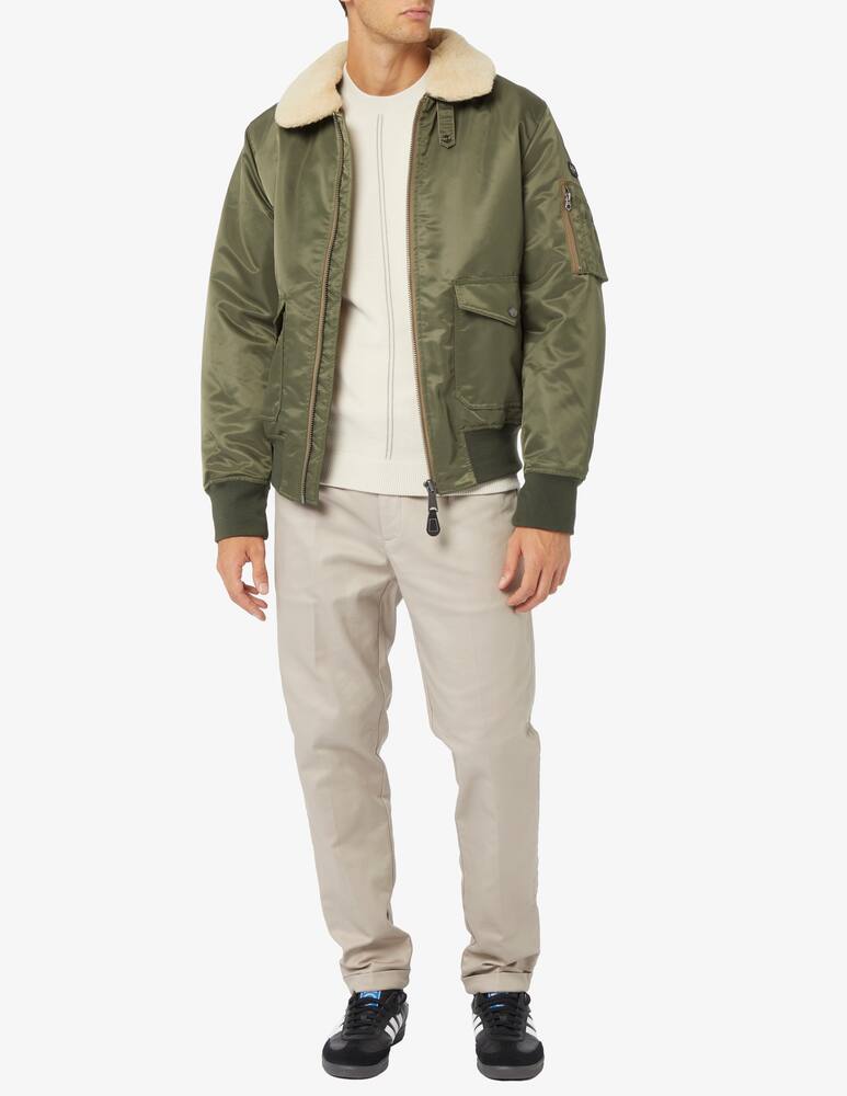 Schott Giacca bomber con collo pelliccia - immagine 2 Schott Giacca bomber con collo pelliccia - immagine 2