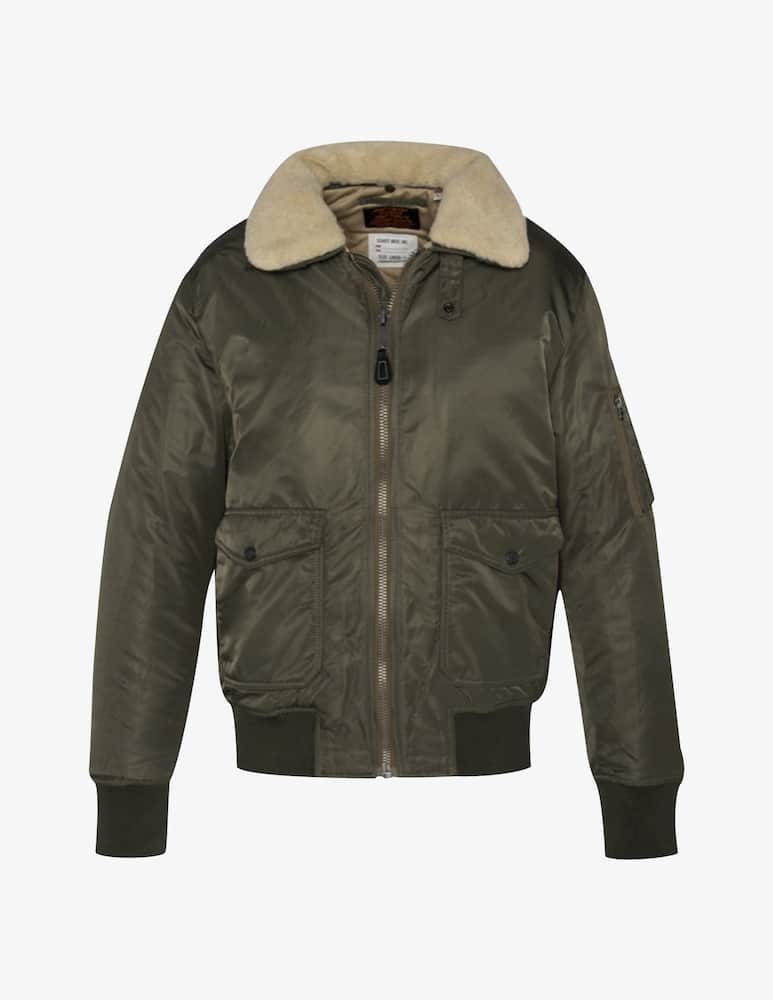 Schott Giacca bomber con collo pelliccia - immagine 5 Schott Giacca bomber con collo pelliccia - immagine 5