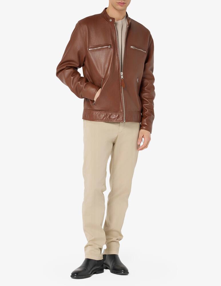 rinascente Schott Giacca biker in pelle