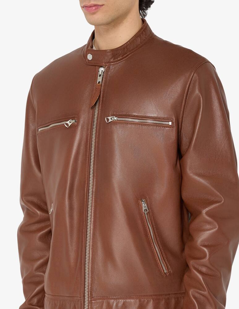 rinascente Schott Giacca biker in pelle