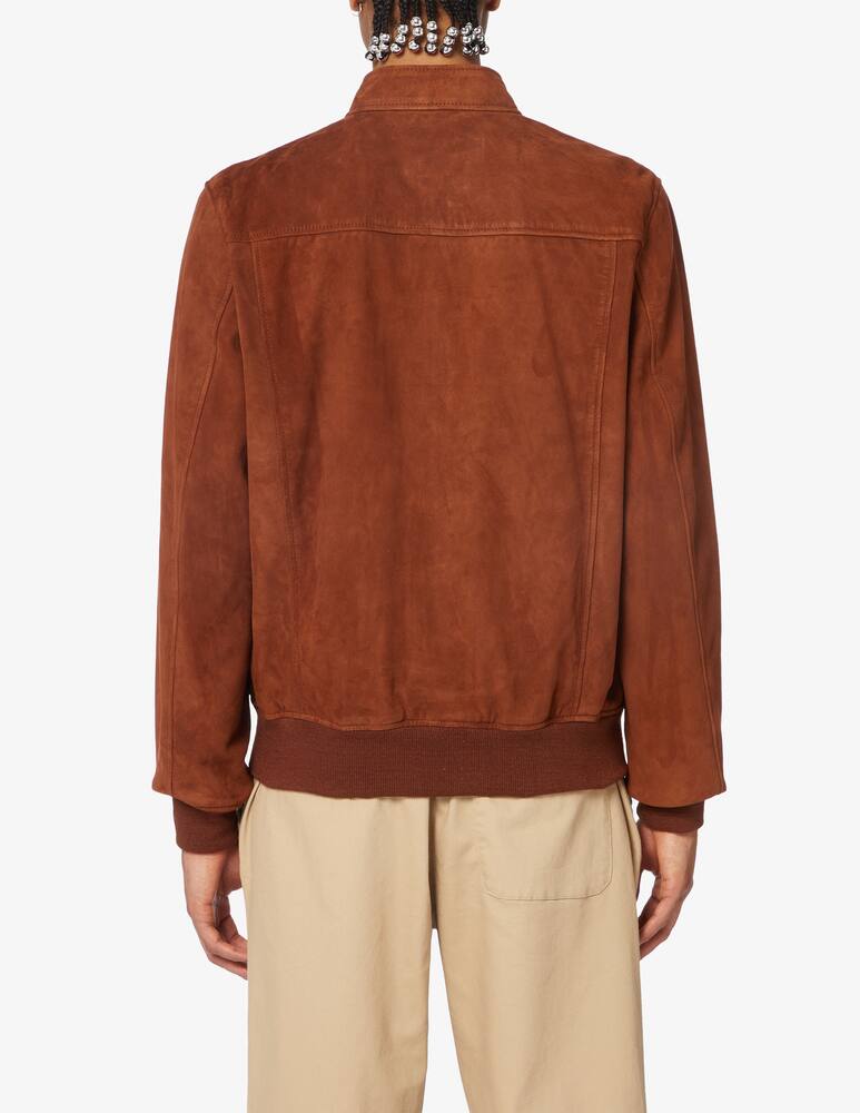 rinascente Schott Giacca bomber aviator in suede 