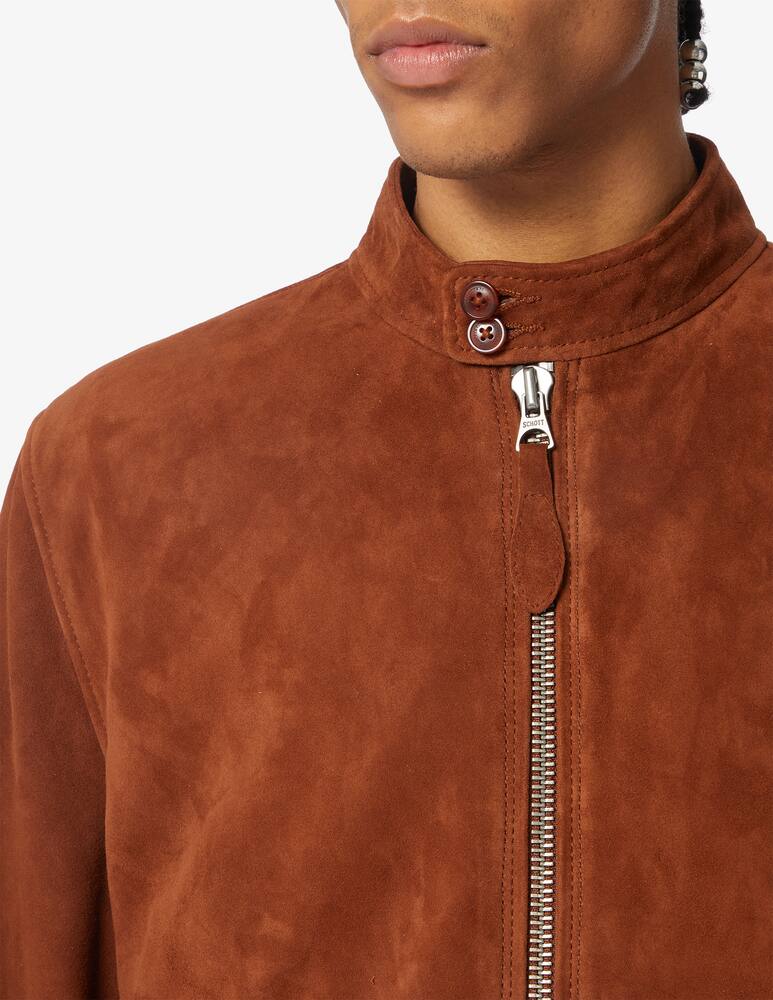 rinascente Schott Giacca bomber aviator in suede 