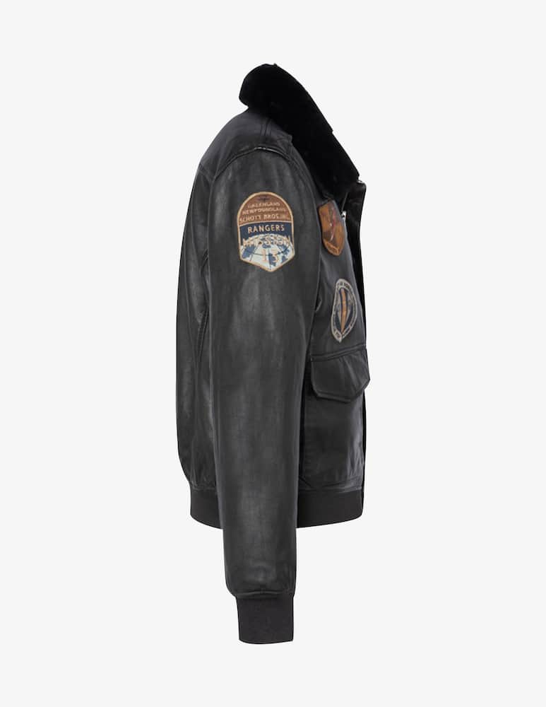 Schott Giacca bomber aviator patch - immagine 5 Schott Giacca bomber aviator patch - immagine 5