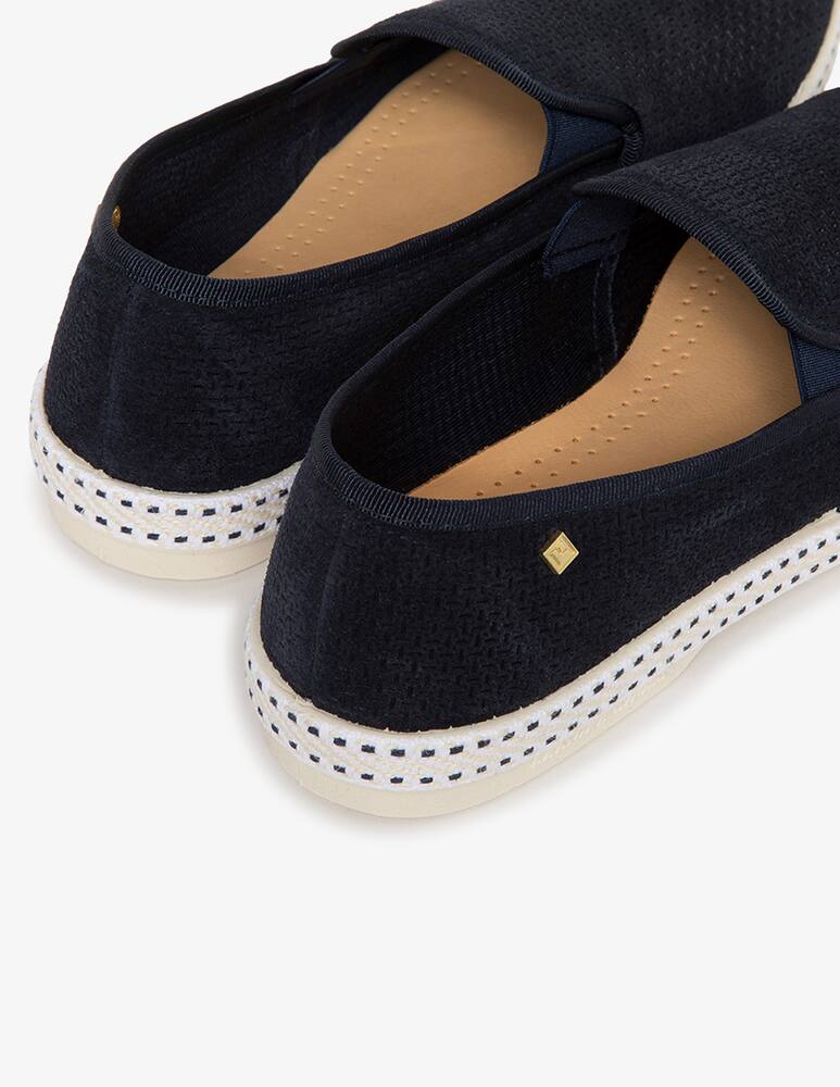 rinascente Rivieras Espadrillas suede embosse