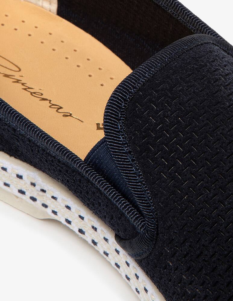 rinascente Rivieras Espadrillas suede embosse