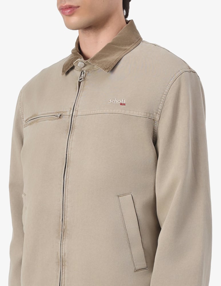 Schott Giacca cotone colletto - immagine 4 Schott Giacca cotone colletto - immagine 4