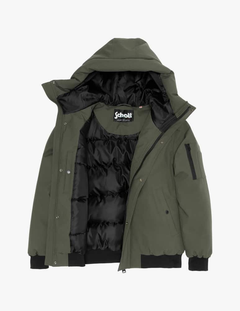 Schott Hooded bomber jacket - picture 2 Schott Hooded bomber jacket - picture 2