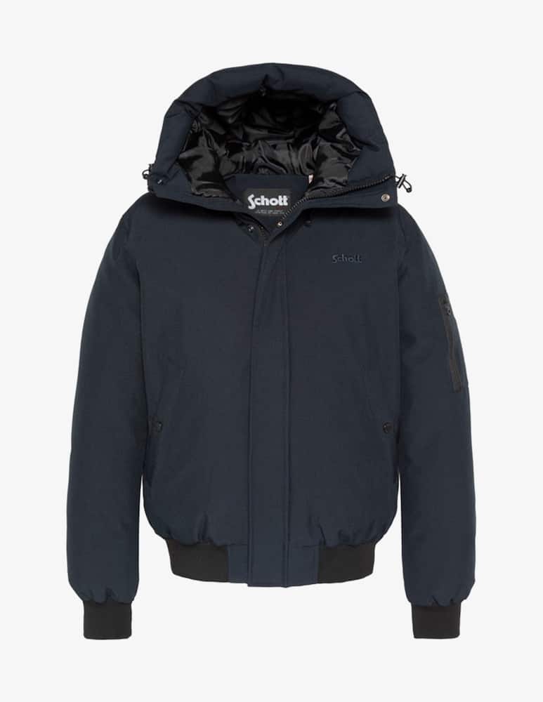Schott Winter hooded bomber jacket - picture 1 Schott Winter hooded bomber jacket - picture 1