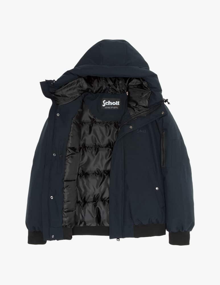 Schott Winter hooded bomber jacket - picture 2 Schott Winter hooded bomber jacket - picture 2