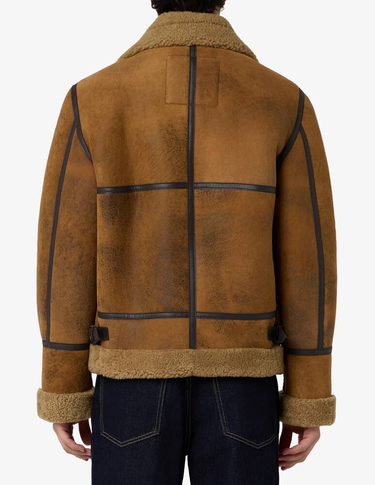 rinascente Schott Montone shearling jacket
