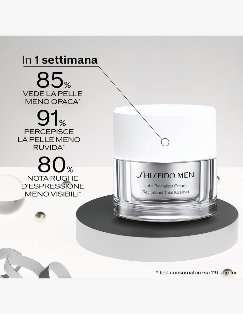 rinascente Shiseido Men Total Revitalizer Holiday Gift Set