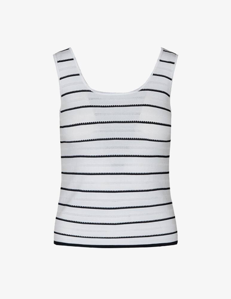 rinascente Sandro Ferrone Top bicolore