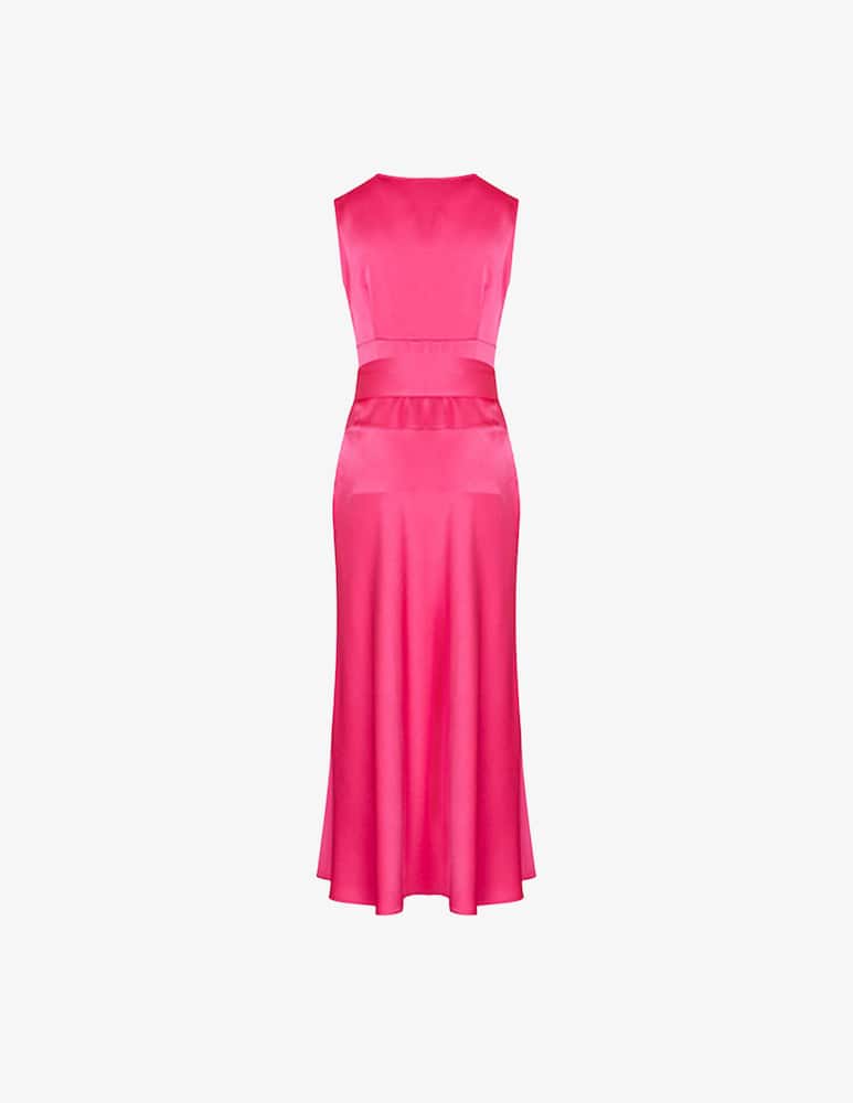 rinascente Sandro Ferrone Midi dress with belt